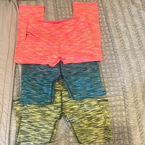 Set of 3 athletic leggings